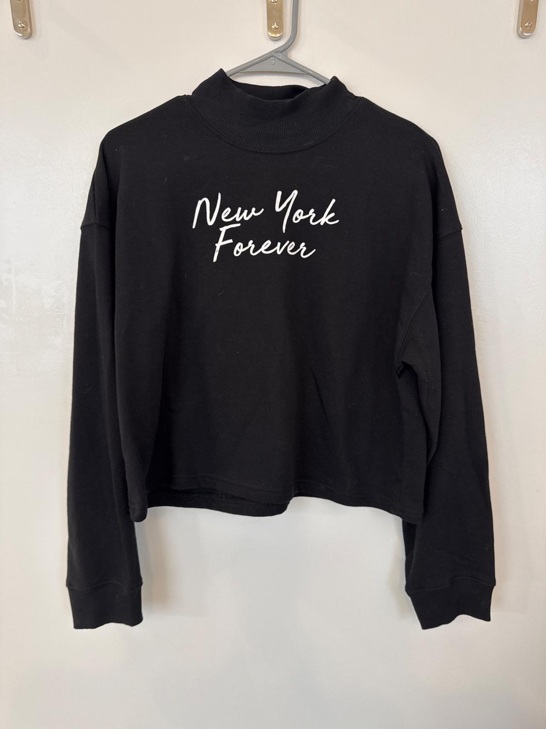 FRONT TEXT PRINT SWEATSHIRT - Image 3
