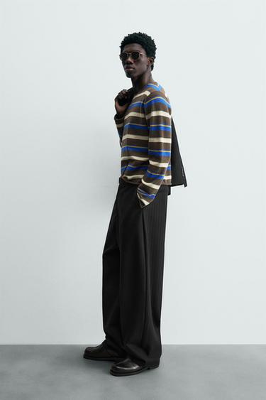 STRIPED JACQUARD JUMPER - striped by Zara - Image 3