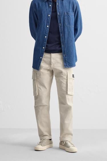 CALÇA CARGO RELAXED FIT - Pedra da Zara