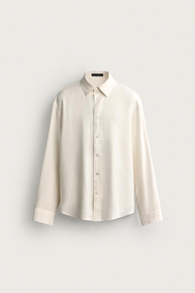Camisa fluida relaxed fit