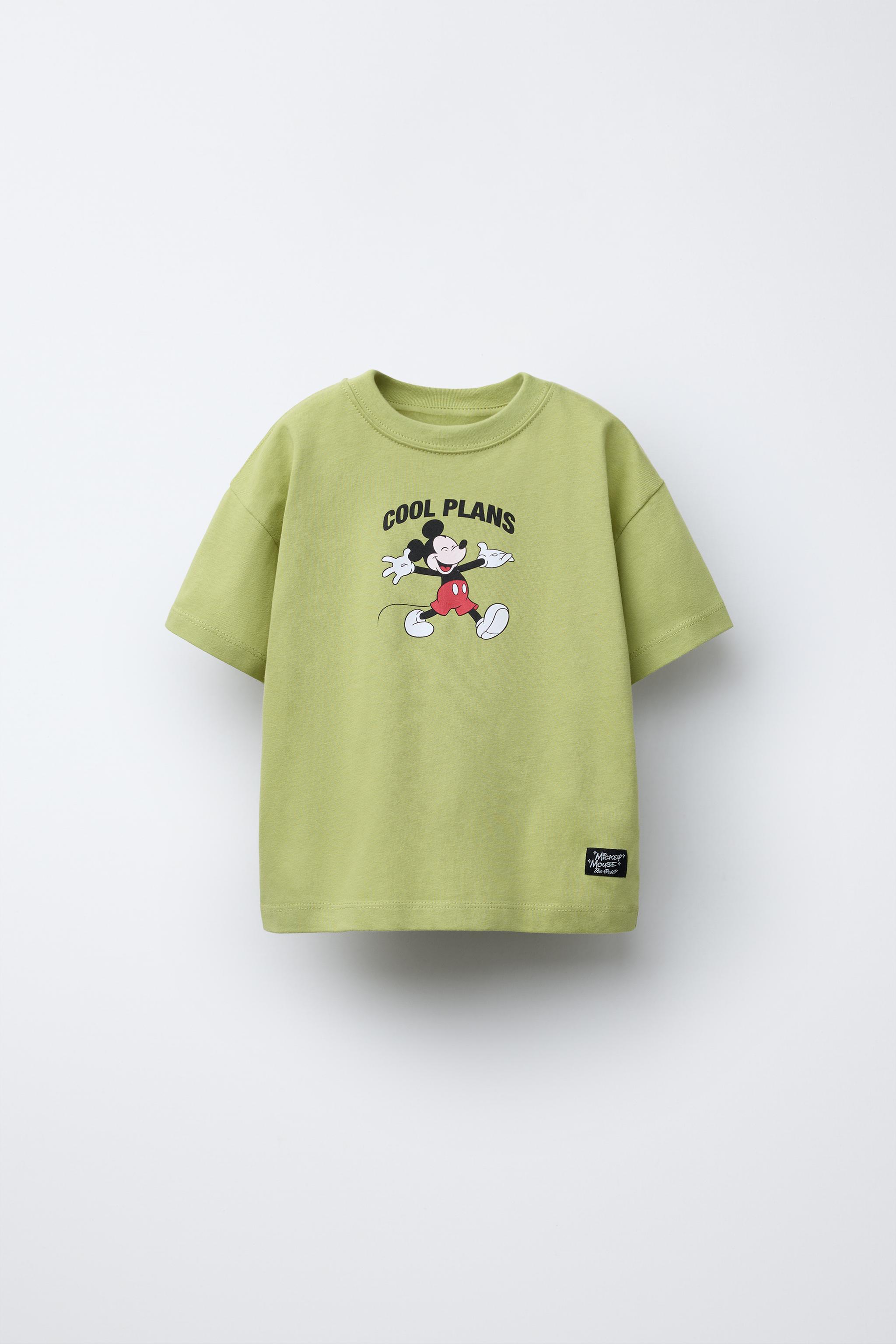 ミッキーマウス©DISNEY プリント Tシャツ - エクリュ | ZARA