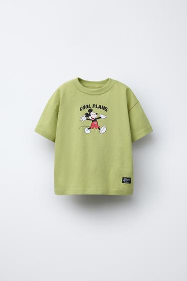 MICKEY MOUSE © DISNEY PRINT T-SHIRT - Light green by Zara