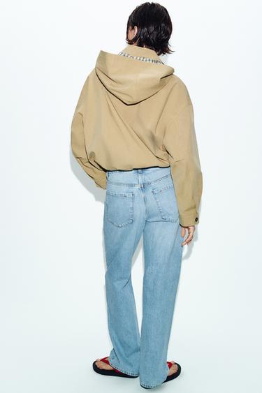 BLOUSON À CAPUCHE AMOVIBLE - Marron clair de Zara - Image 5