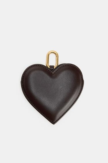 HEART CHARM - Burgundy Red by Zara - Image 0