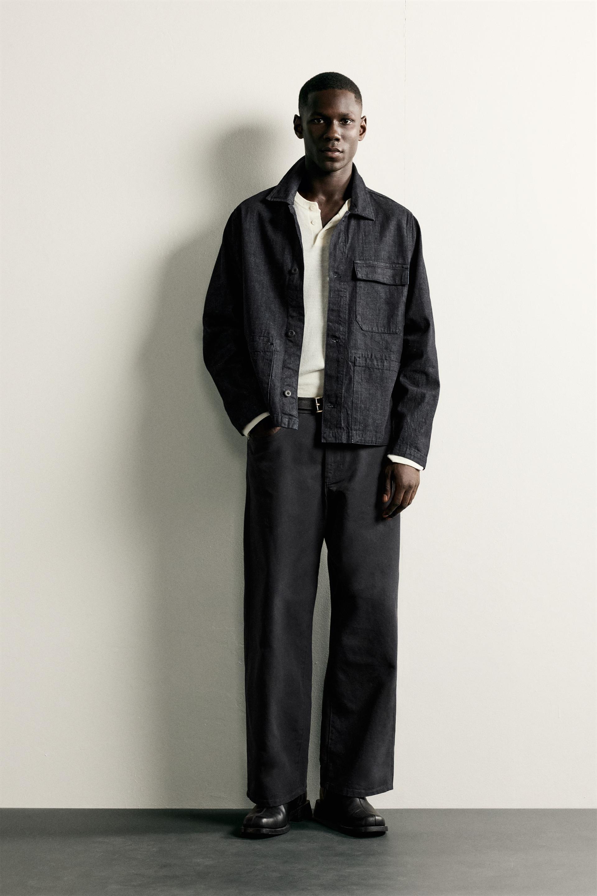 Denim Pocket Overshirt