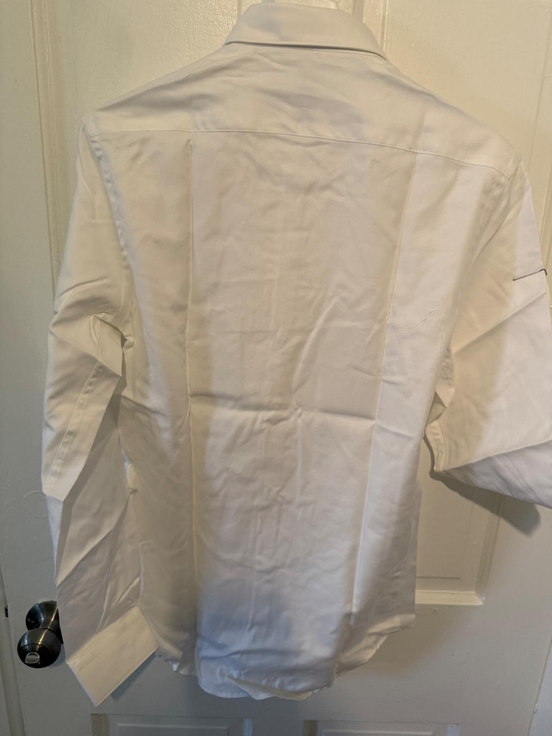 WHITE SHIRT, SUPERSLIM, LONG SLEEVES - Image 2