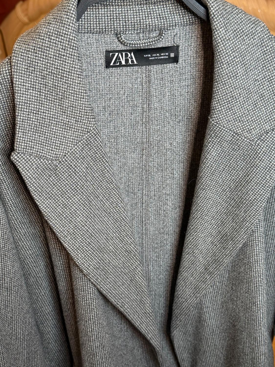 BELTED SOFT-EFFECT COAT - Image 2