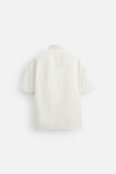 CHEMISE COTON - CHANVRE RAYÉES - Rayures de Zara - Image 6