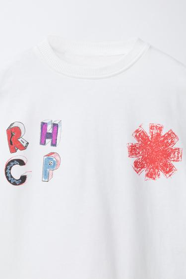 RED HOT CHILI PEPPERS © T-SHIRT - White by Zara - Image 2