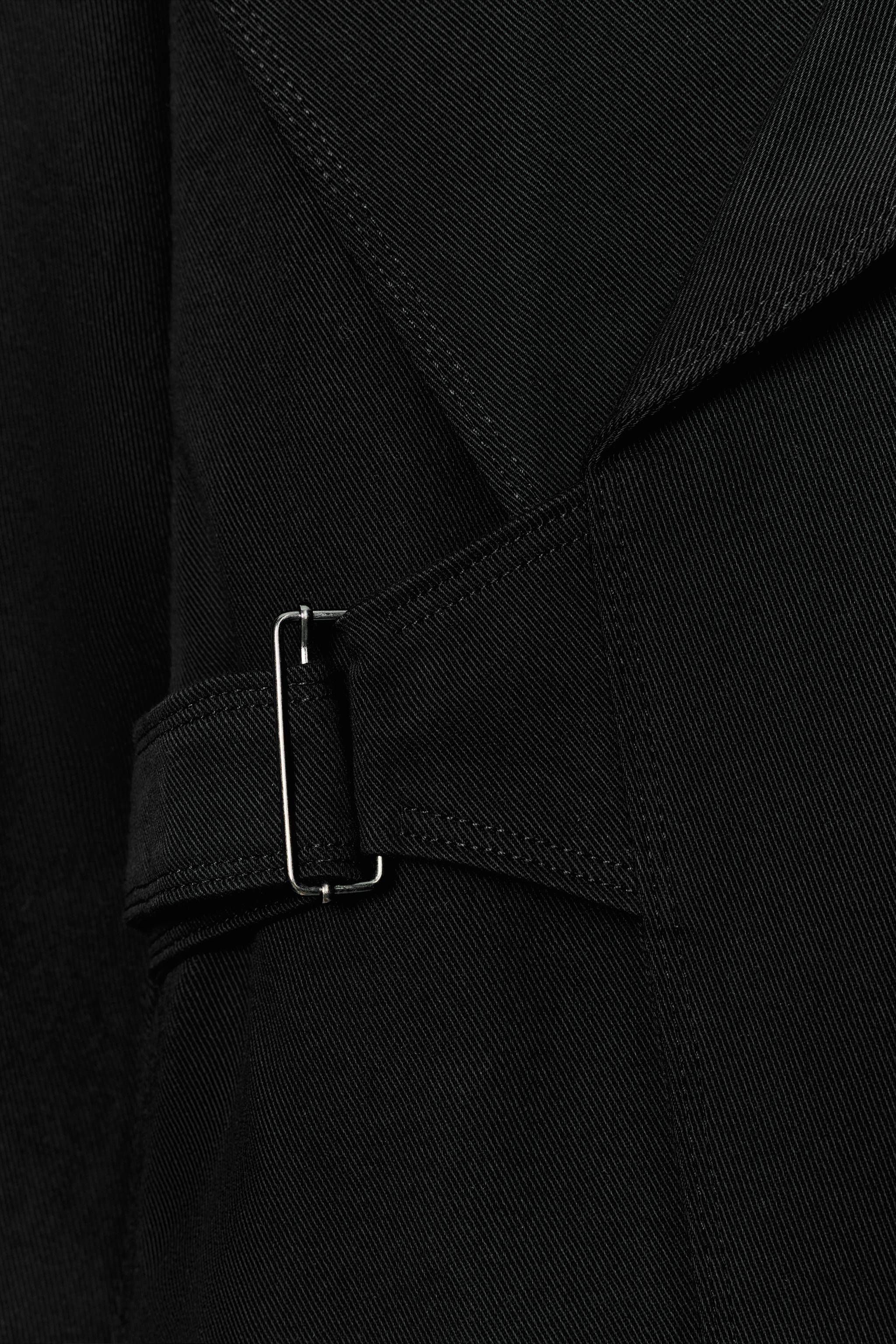 ZW COLLECTION BUCKLE CROPPED JACKET