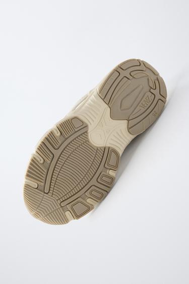 BASKETS MONTANTES CHAUSSETTES - Blanc de Zara - Image 6