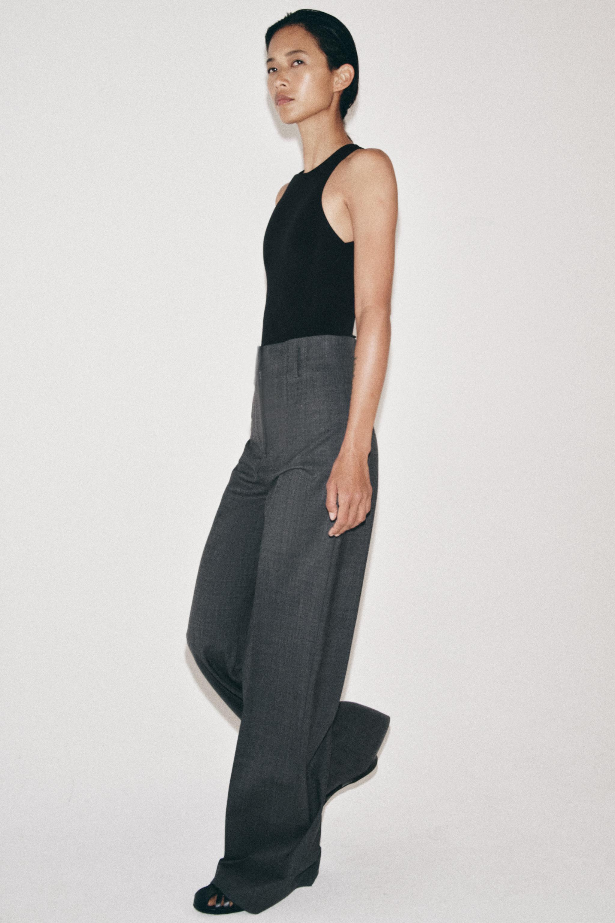 POLYAMIDE HALTER BODYSUIT
