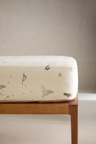 CHILDREN’S LE PETIT PRINCE FITTED SHEET - Multicoloured by Zara