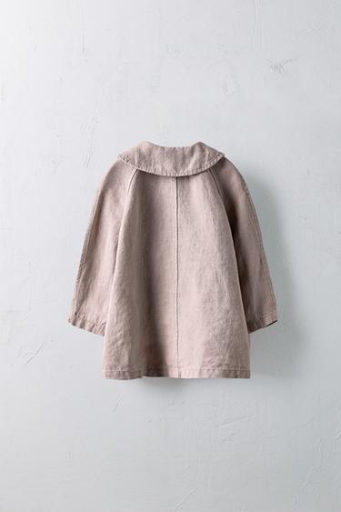 2-5 ANS/ TRENCH 100 % LIN ÉDITION LIMITÉE - Rose poudré de Zara - Image 1