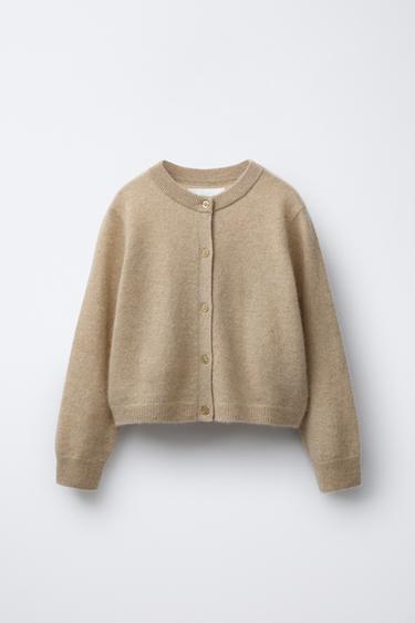 100% CASHMERE JACKET - camel by Zara