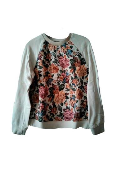 SUDADERA FLORES