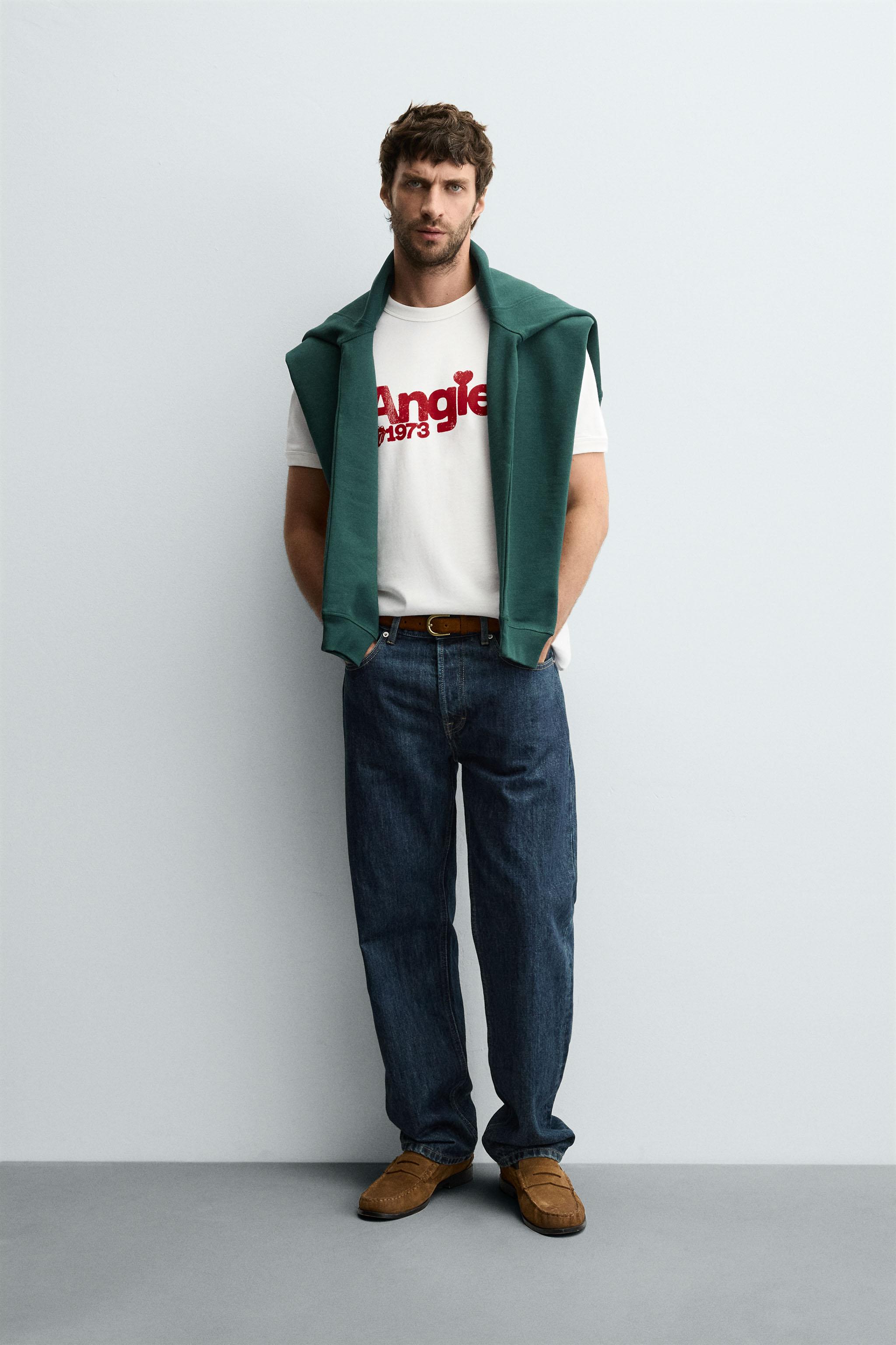 THE ROLLING STONES ® Tシャツ - オフホワイト | ZARA Japan / 日本