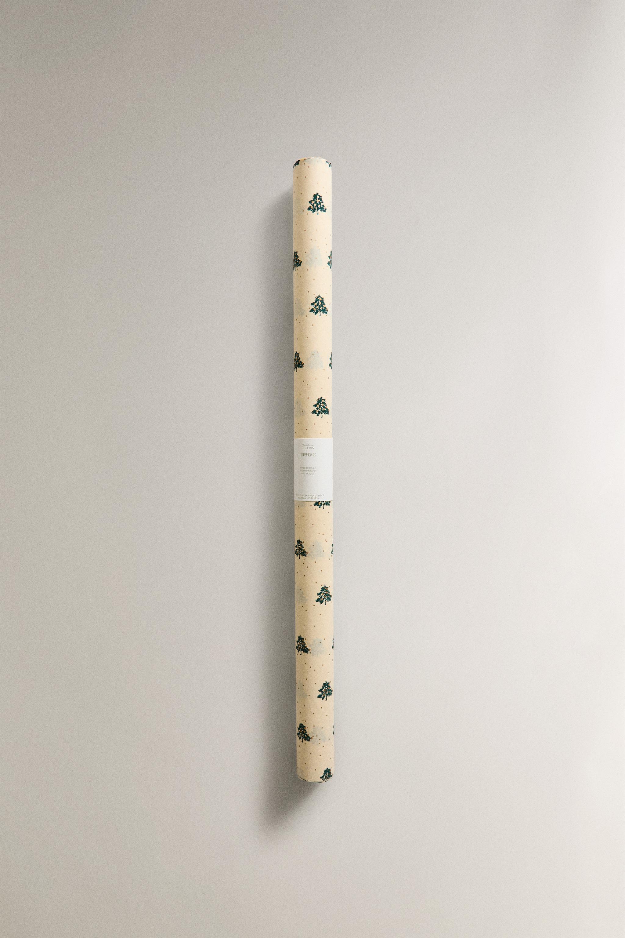 CHRISTMAS FIR TREE WRAPPING PAPER