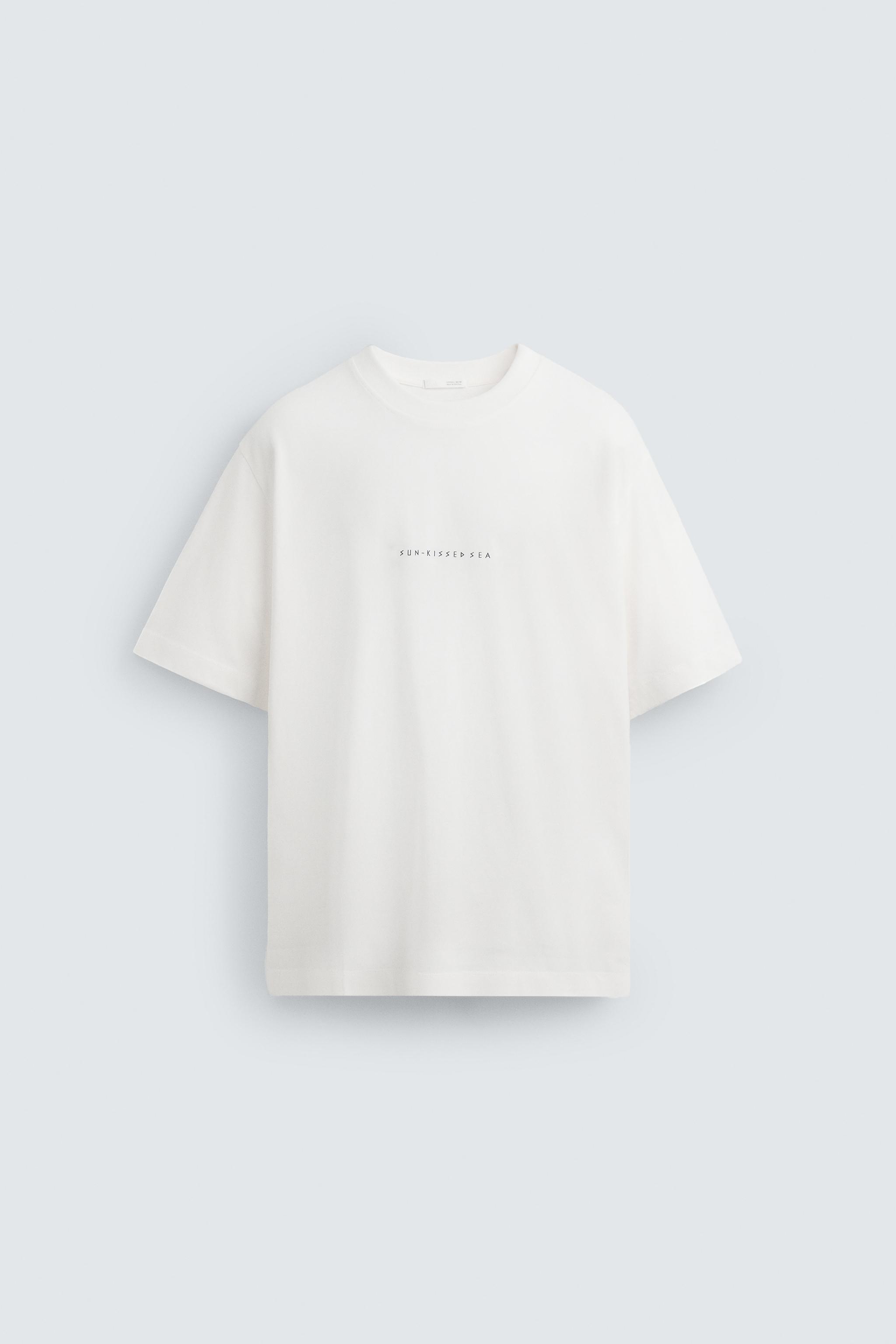 CONTRAST PATCH T-SHIRT - White | ZARA Australia