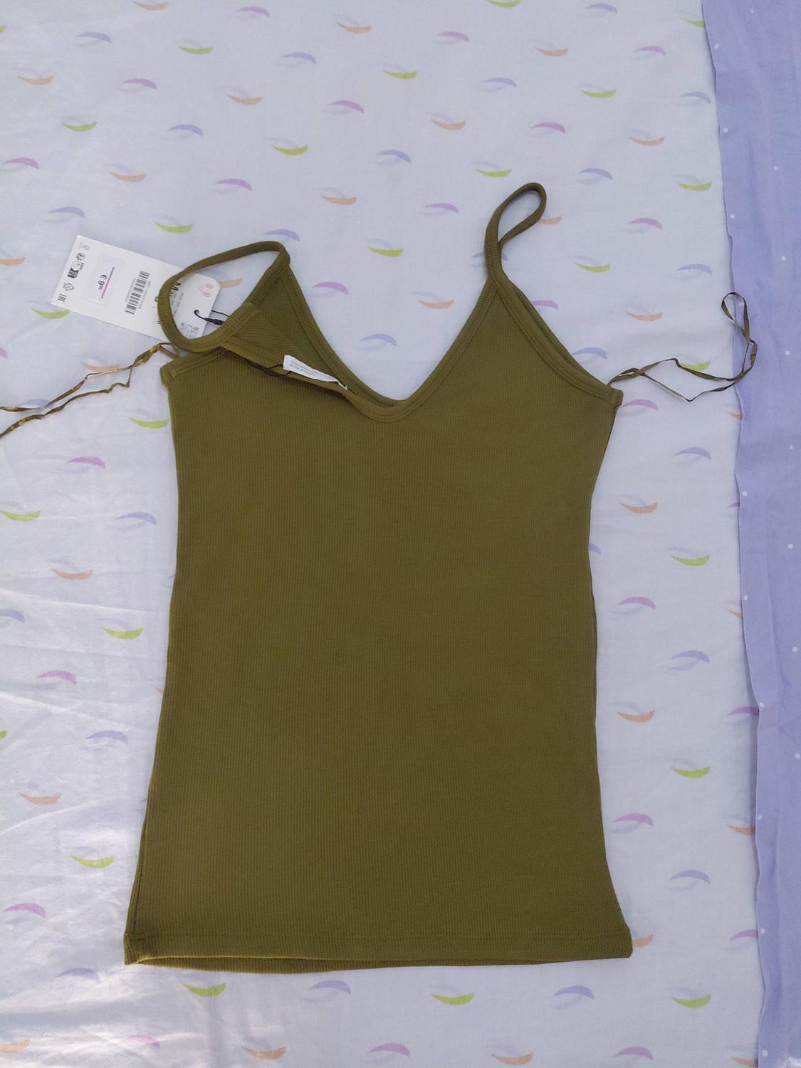RIBBED STRAPPY TOP - Image 5