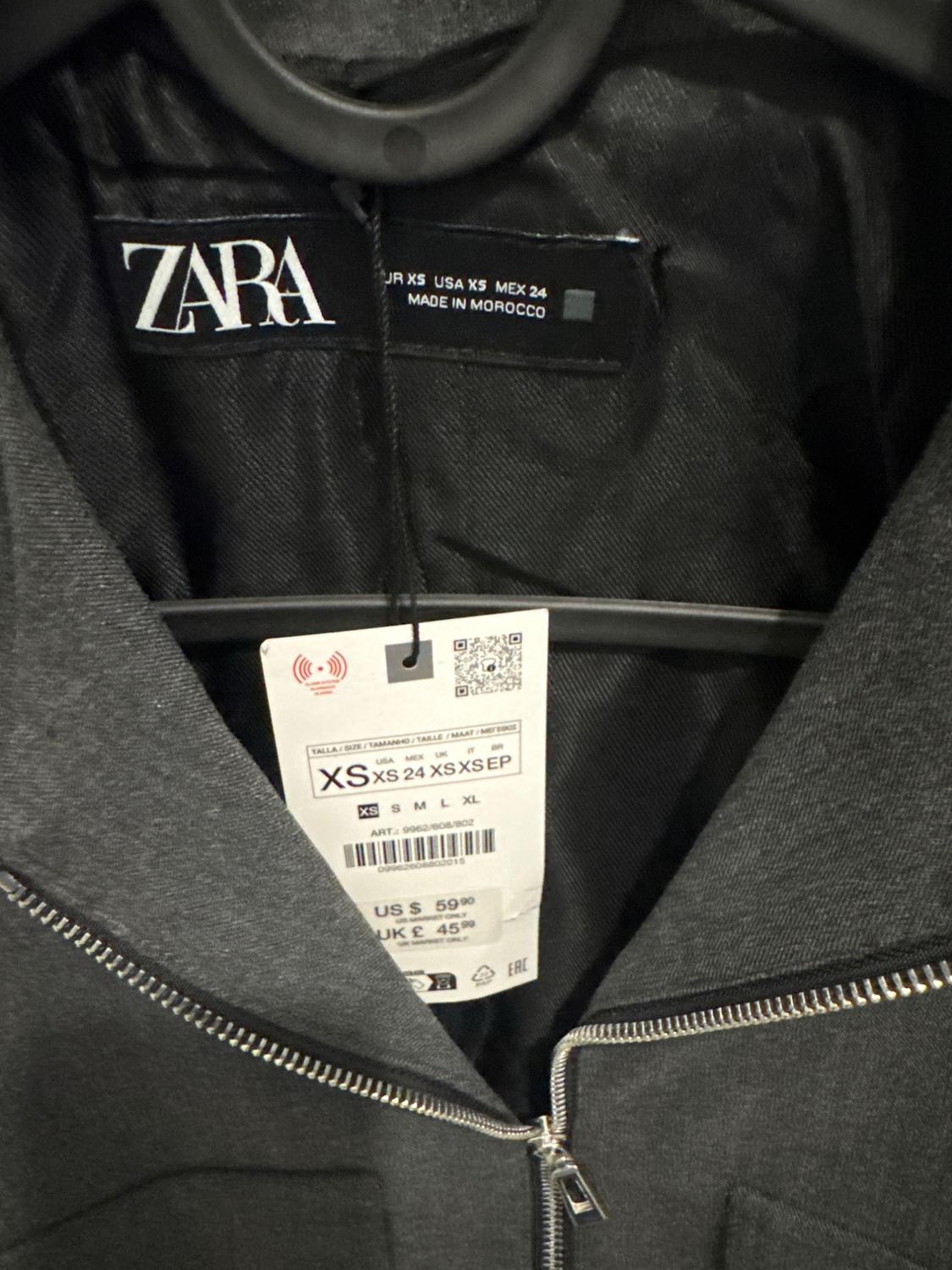 ZIP-UP JACKET WITH SHOULDER PADS - Image 4