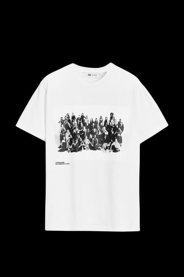 CAMISETA FOTOGRÁFICA STEVEN MEISEL 50TH ANNIVERSARY - Blanco de Zara - Imagen 0