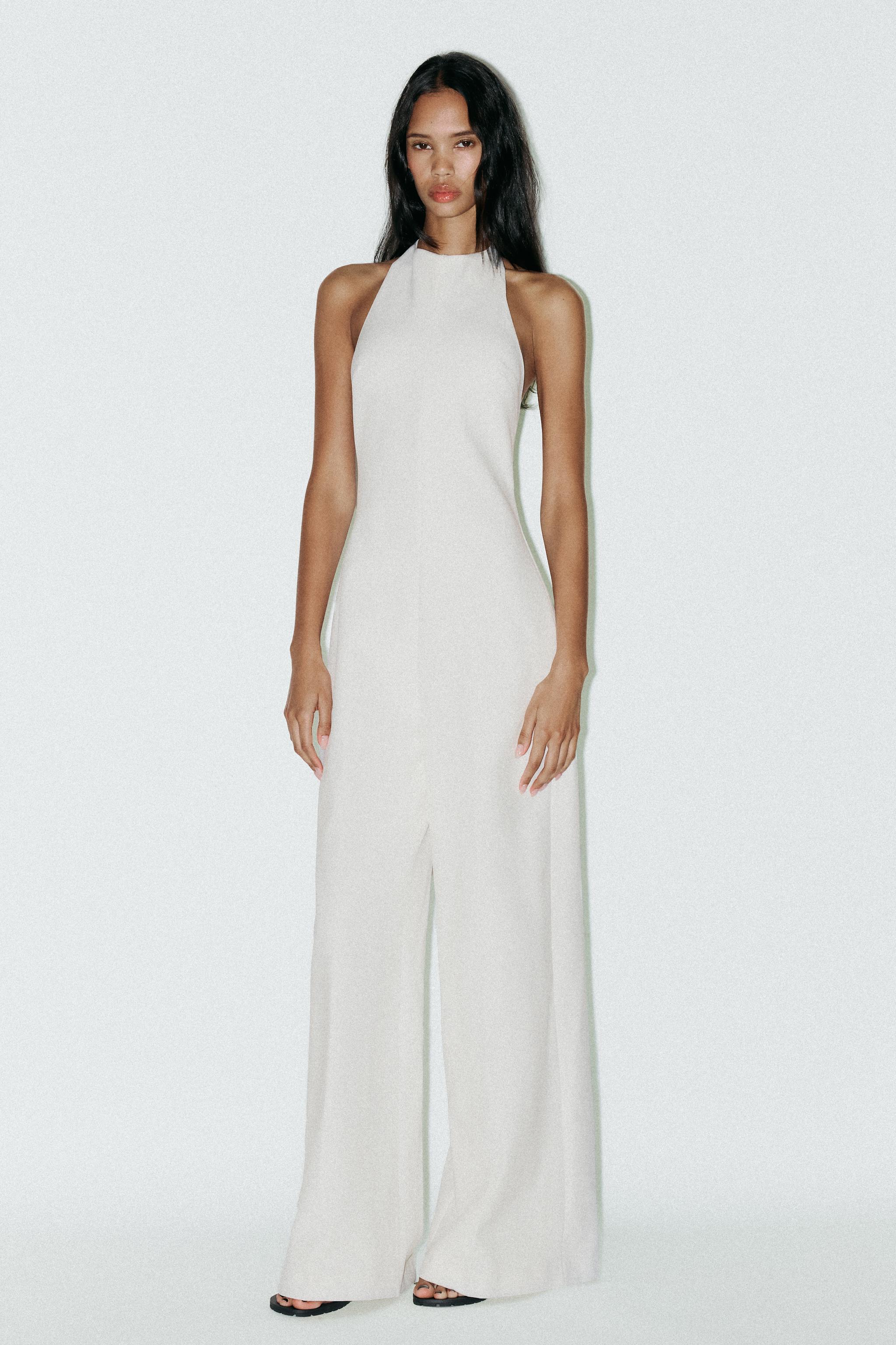 OPEN BACK LONG JUMPSUIT