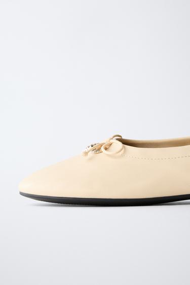 CHARM BALLERINAS - Vanilla Yellow by Zara - Image 5