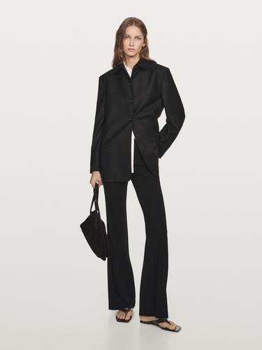 Zara Contrast collar short coat - 892