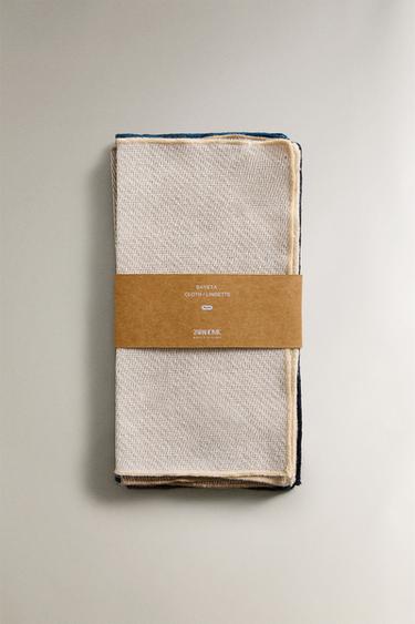 CLEANING CLOTH (SET OF 4) - Blue by Zara - Image 5