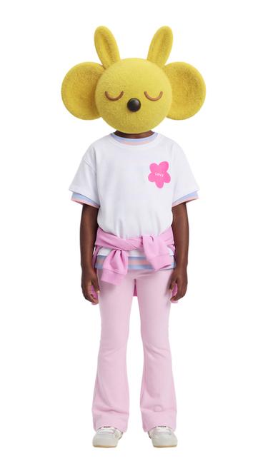 Zara PRINTED T-SHIRT - White