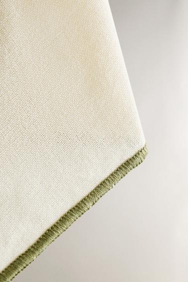 TORCHONS DE NETTOYAGE BRODERIE POULE - Écru de Zara - Image 2