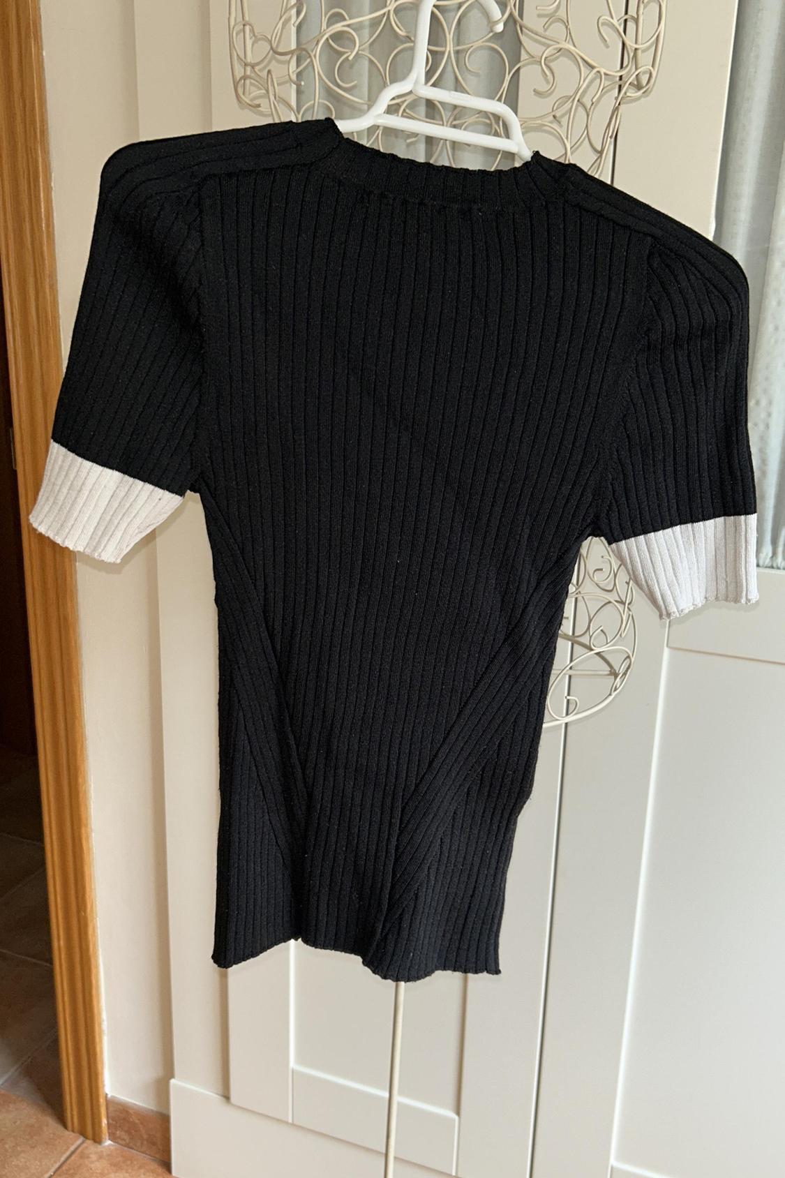 TWO-TONE KNIT SWEATER - Image 3