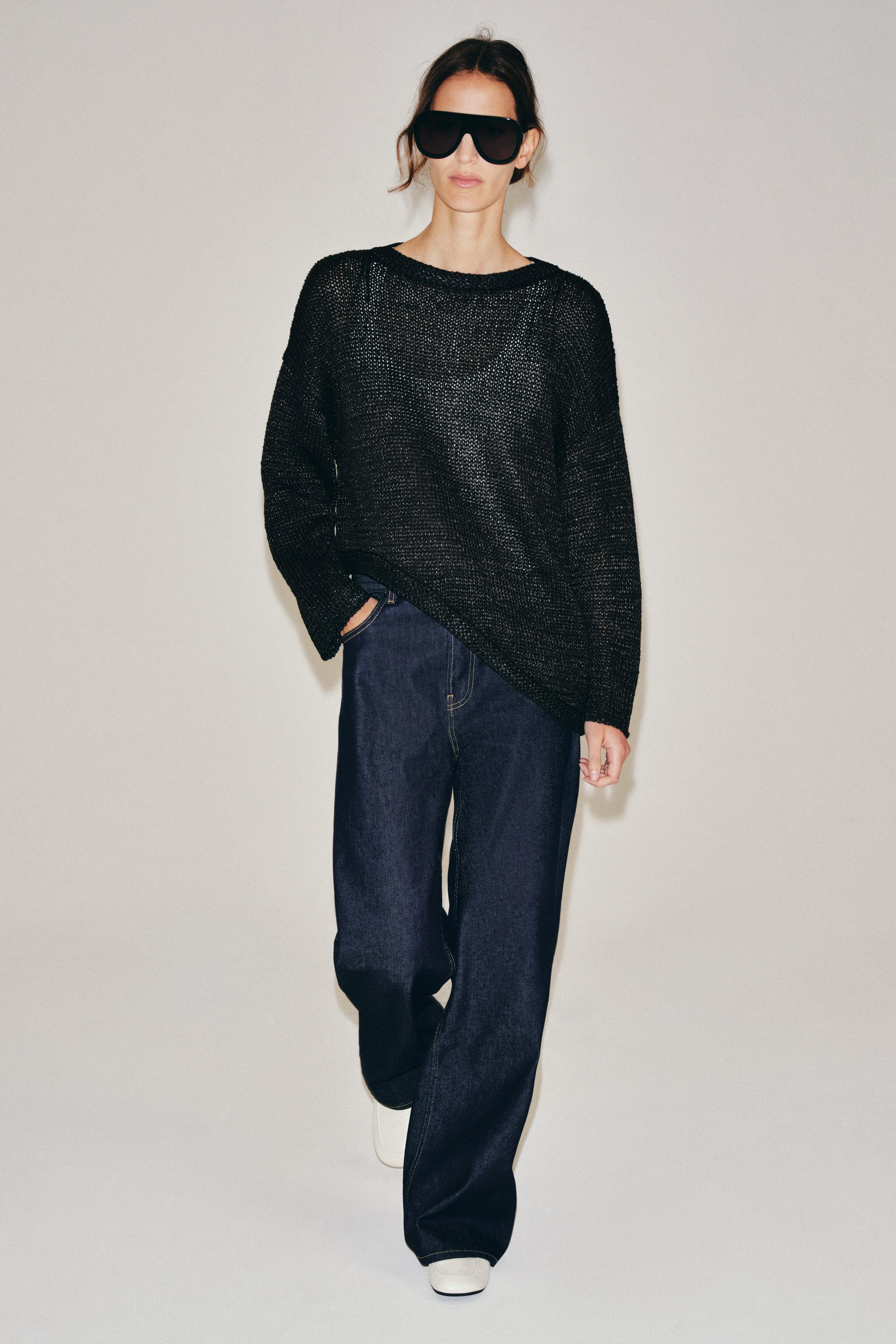 PULL EN MAILLE ASYMÉTRIQUE
