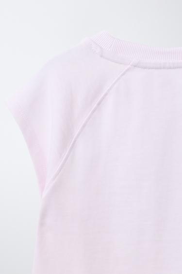 BASIC RAGLAN SLEEVE T-SHIRT - Pink by Zara - Image 3