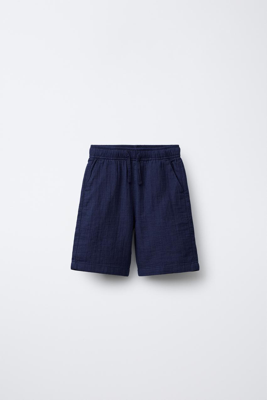 TEXTURED SHORTS