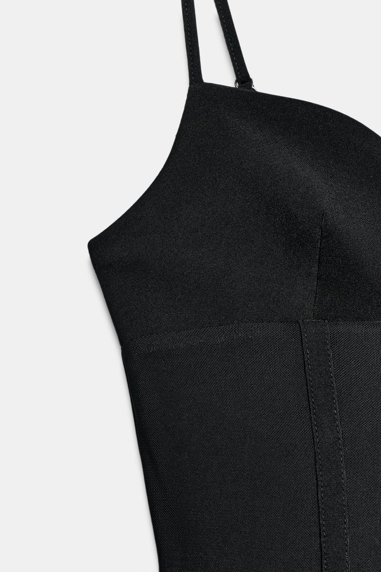 VESTIDO COMBINADO INSPIRADO EN CORSETERÍA 8