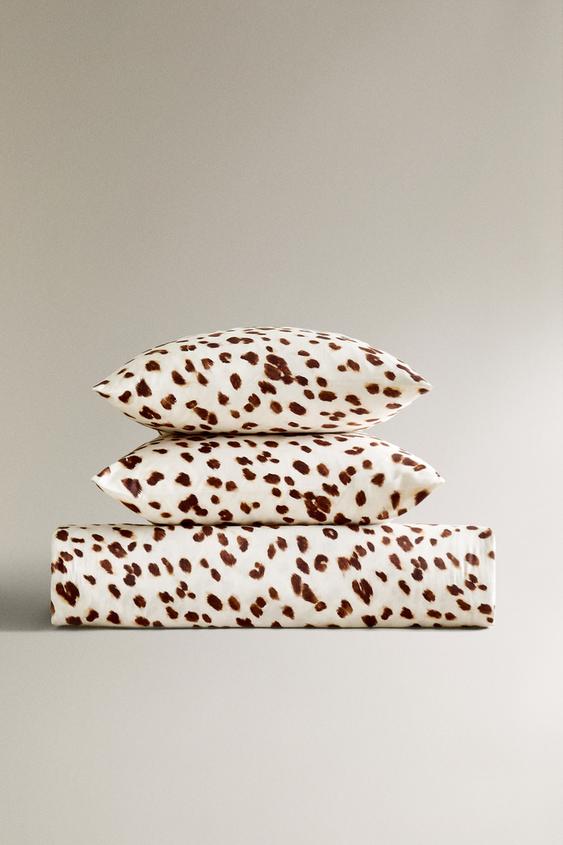 (300 GSM) PRINTED SATIN BED LINEN ZARA Ireland