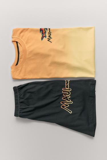 6-14 YEARS/ MAUI & SONS ® PYJAMAS - Orange by Zara