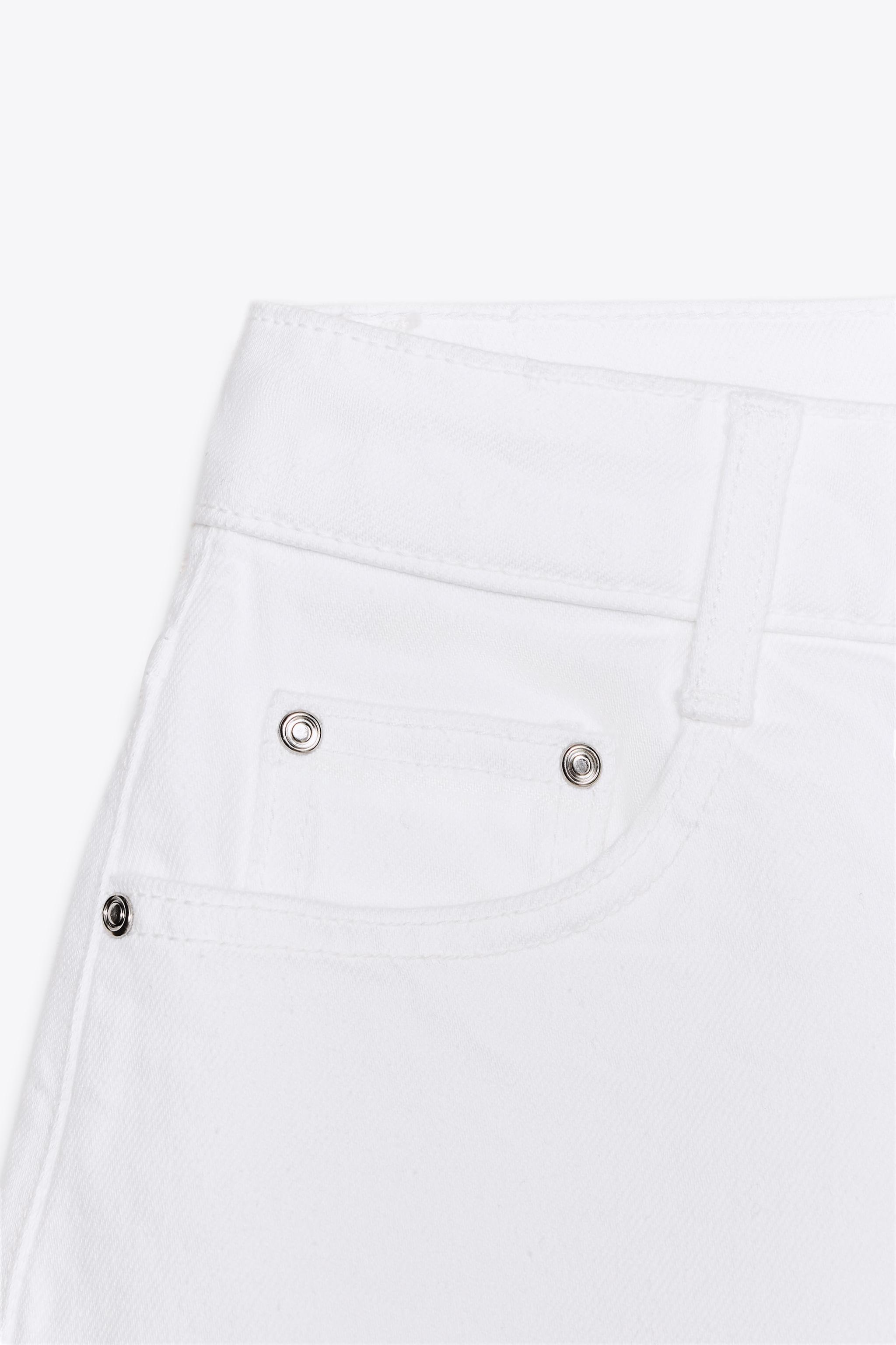 Z1975 MOM-FIT HIGH-WAIST ショートパンツ - ブルー | ZARA