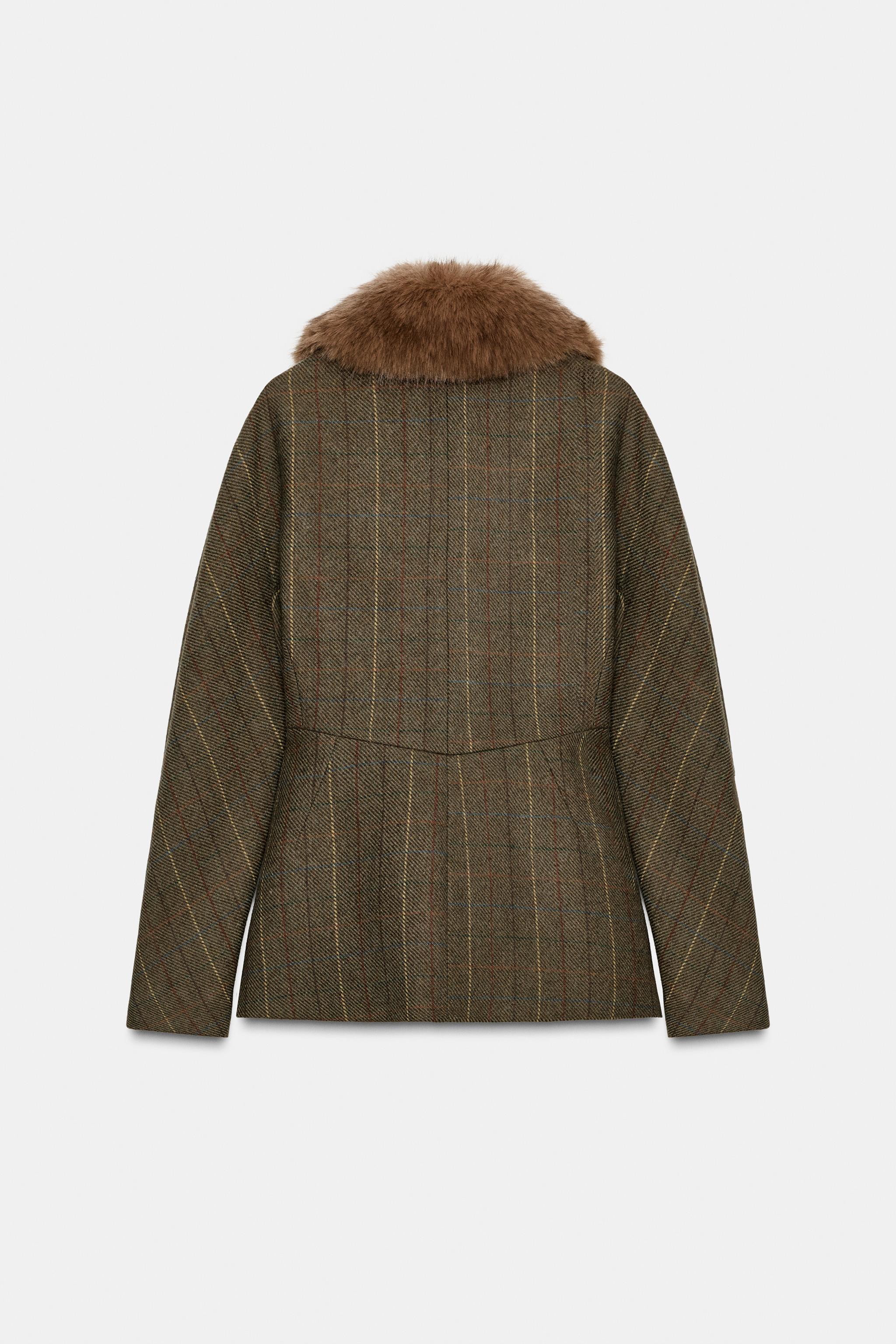 WOOL BLEND BLAZER ZW COLLECTION