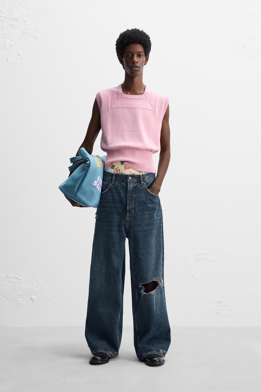 ニットベスト X HARRY LAMBERT - ピンク | ZARA Japan / 日本