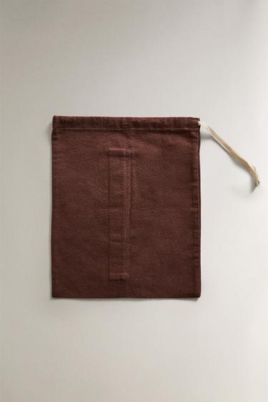 SHOE STORAGE BAG - Brown de Zara - Image 4
