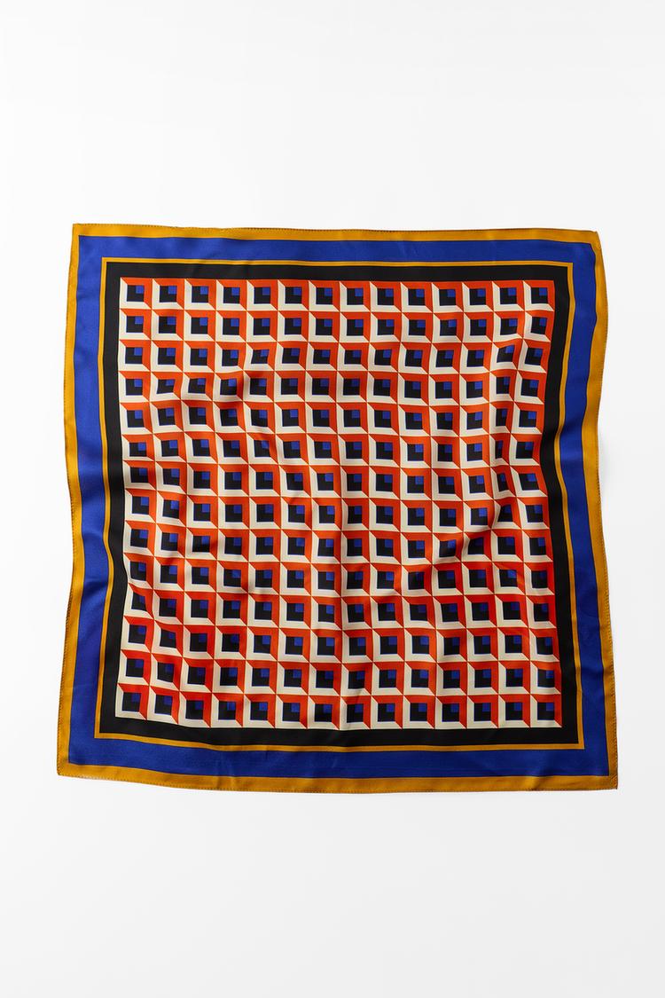 PAÑUELO SEDA 100% ESTAMPADO