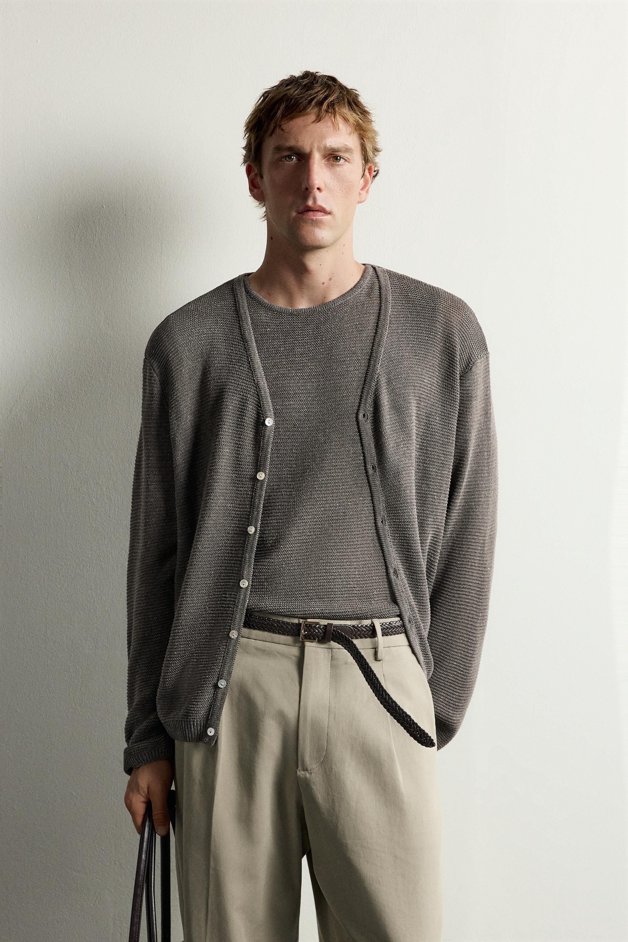 RELAXED FIT CARDIGAN