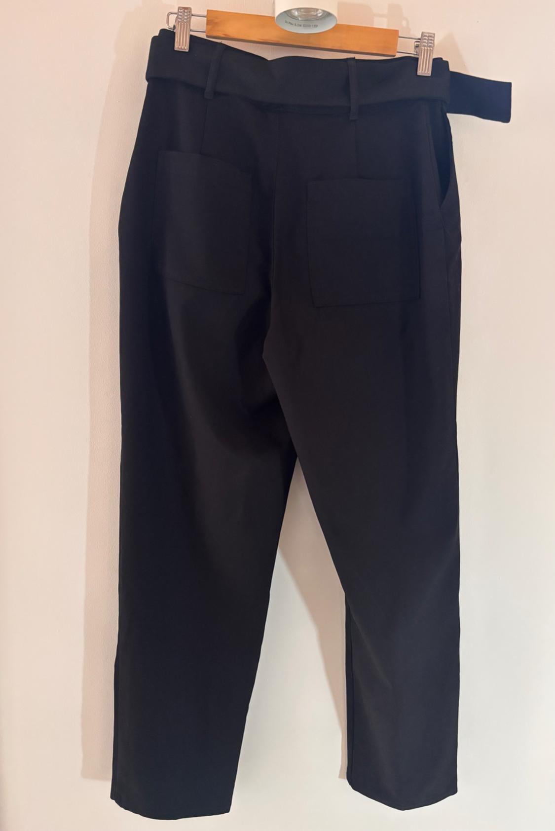 CHINO TROUSERS WITH TURN-UP HEMS - Image 2