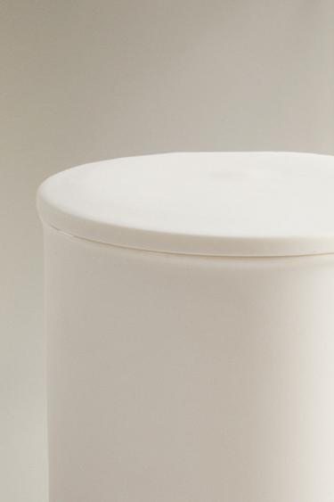 CERAMIC BATHROOM JAR - White by Zara - Image 2