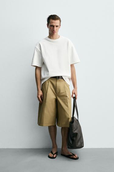 SWEAT INTERLOCK COUPE RELAX - Blanc de Zara