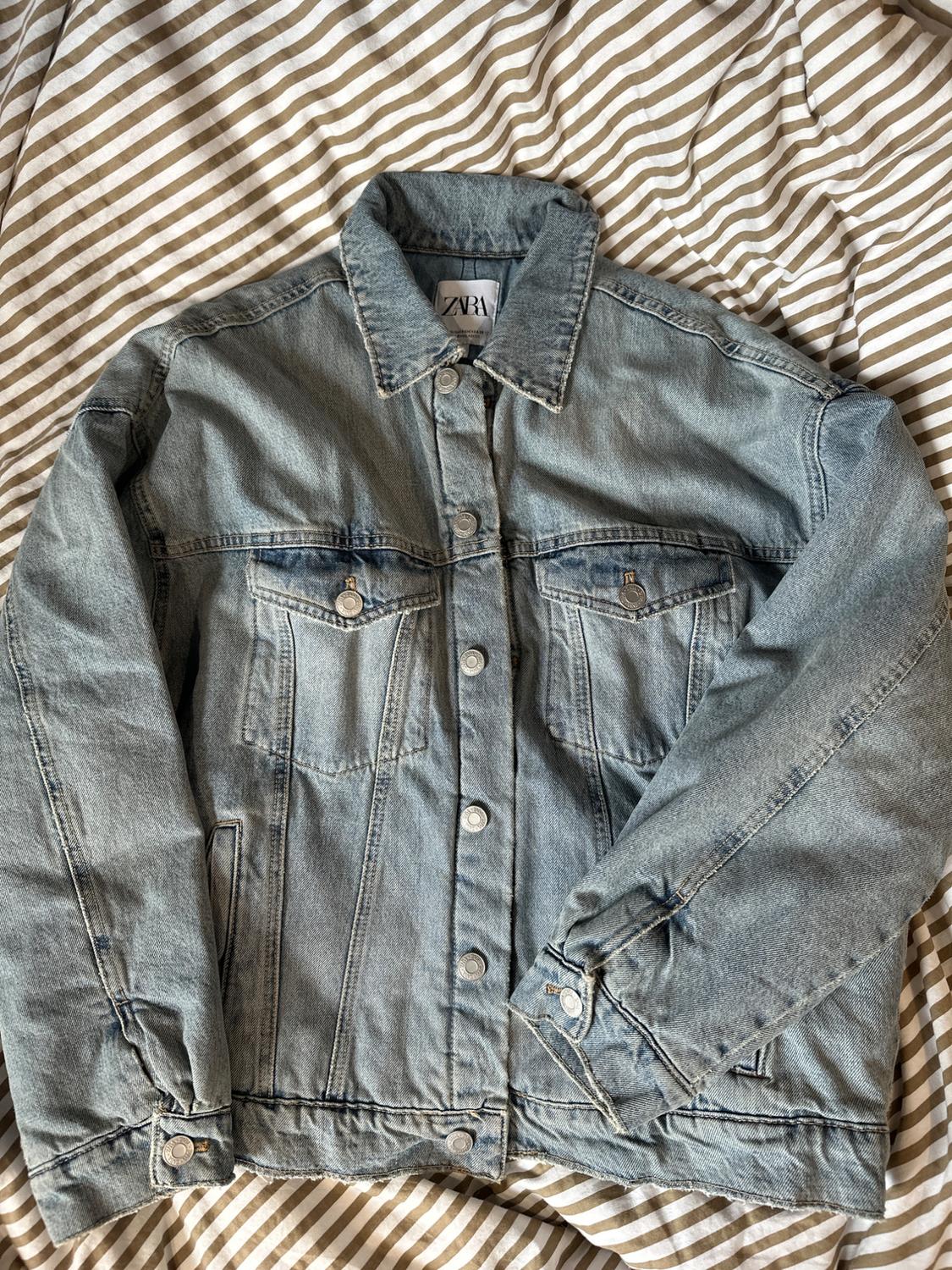 TRF QUILTED DENIM JACKET