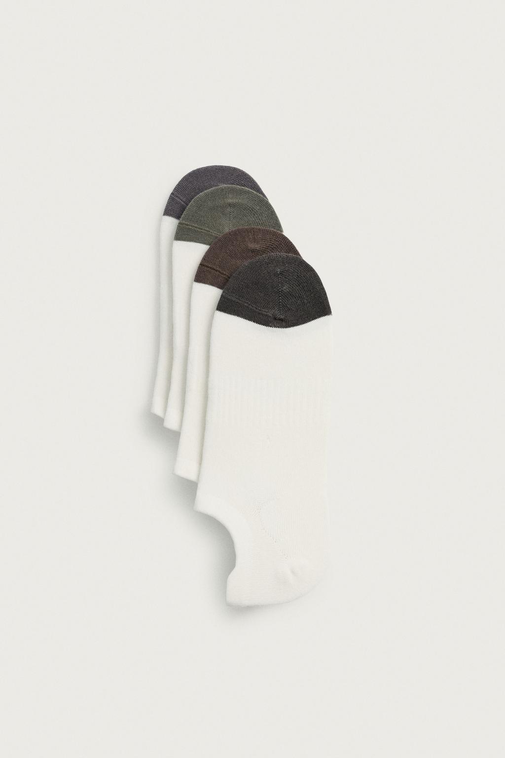4-PACK OF NO-SHOW SOCKS